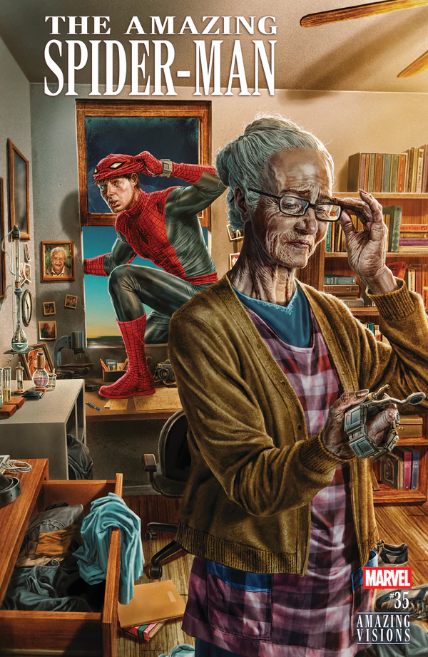 Amazing Spider-Man: Lee Bermejo Amazing Visions Variant #35 - Cover 4